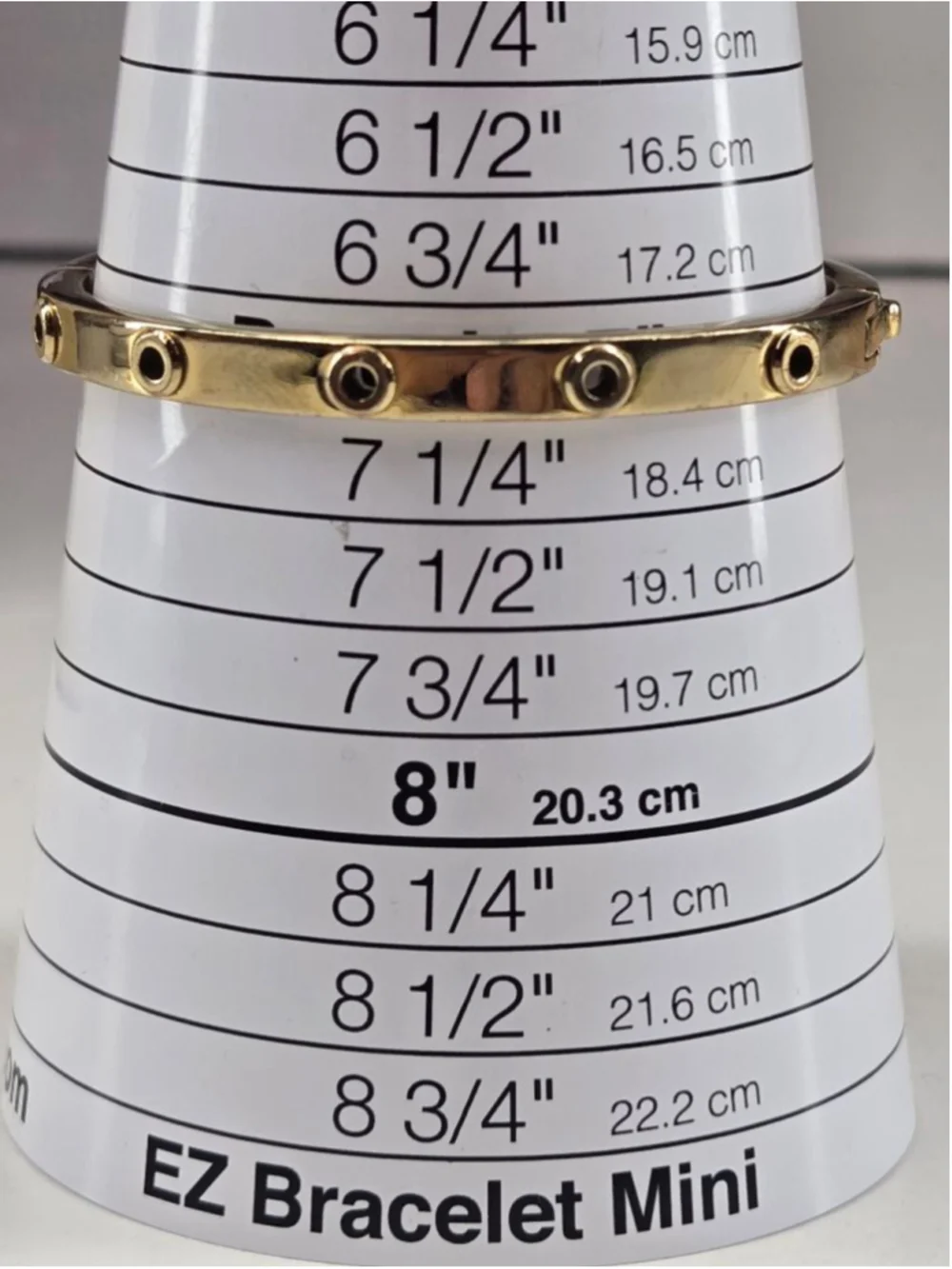 Kate Spade Goldtone Hole Station Bangle Bracelet Classic Collectible Fun - Picture 7 of 10